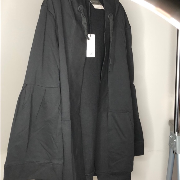 SWEATSHIRT hooded CARDIGAN JACKET - Picture 8 of 10